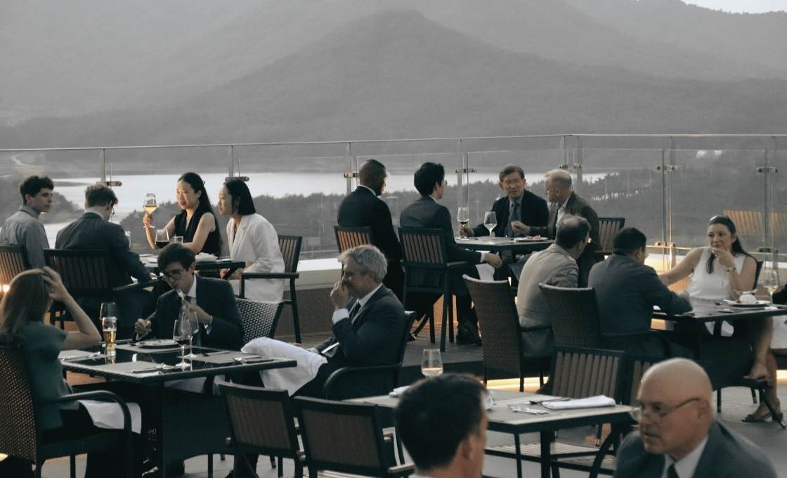 Rooftop dinner — East Coast Exchange
